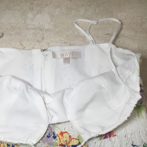 WAYF Timber Tiered Buster Midi Floral Dress - Size Small - Picture 9 of 12